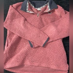 VS Pink Sherpa Jacket